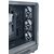 POWERTECH GAMING PC CASE PT-1309, TEMPERED GLASS, 4X ARGB FAN, ATX, 340X200X436MM, ΜΑΎΡΟ
