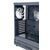 POWERTECH GAMING PC CASE PT-1309, TEMPERED GLASS, 4X ARGB FAN, ATX, 340X200X436MM, ΜΑΎΡΟ