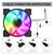 POWERTECH ΑΝΕΜΙΣΤΉΡΑΣ ΓΙΑ PC SP-PT-1309-1 ΜΕ ARGB HUB, ARGB LED, 120MM, 1200RPM