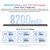 BLACKVIEW TABLET TAB 9 WIFI, 11", 6/256GB, ANDROID 14, 8200MAH, ΓΚΡΙ