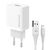 POWERTECH ΦΟΡΤΙΣΤΉΣ ΤΟΊΧΟΥ PT-1323 ΜΕ ΚΑΛΏΔΙΟ LIGHTNING, USB, 12W, ΛΕΥΚΌΣ