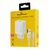 POWERTECH ΦΟΡΤΙΣΤΉΣ ΤΟΊΧΟΥ PT-1323 ΜΕ ΚΑΛΏΔΙΟ LIGHTNING, USB, 12W, ΛΕΥΚΌΣ