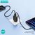 USAMS ΦΟΡΤΙΣΤΉΣ ΤΟΊΧΟΥ US-CC229, USB & USB-C, 30W, GAN, ΛΕΥΚΌΣ