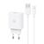 USAMS ΦΟΡΤΙΣΤΉΣ ΤΟΊΧΟΥ SCXLTZ03 ΜΕ ΚΑΛΏΔΙΟ LIGHTNING, USB, 18W, ΛΕΥΚΌΣ