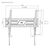 POWERTECH ΕΠΙΤΟΊΧΙΑ ΒΆΣΗ PT-1370 ΓΙΑ ΤΗΛΕΌΡΑΣΗ 37-86", ΈΩΣ 75KG