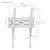 POWERTECH ΕΠΙΤΟΊΧΙΑ ΒΆΣΗ PT-1372 ΓΙΑ ΤΗΛΕΌΡΑΣΗ 32-75", ΈΩΣ 75KG