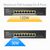 CUDY SWITCH GS1008PS2 8-PORT GIGABIT POE+ SWITCH WITH 2 GIGABIT SFP SLOTS