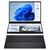 ASUS LAPTOP ZENBOOK DUO OLED UX8406CA-OLED-PZ067X 14.0&APOS;&APOS; 2880X1800 OLED TOUCH 120HZ U7 255H/32GB/1TB SSD NVME PCIE 4.0/WIN 11 PRO/2Y/INKWELL GRAY