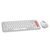 LOGITECH KEYBOARD/MOUSE POP ICON COMBO WHITE