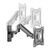BRATECK ΕΠΙΤΟΊΧΙΑ ΒΆΣΗ LDA33-222 ΓΙΑ ΤΗΛΕΌΡΑΣΗ 23-43" ΈΩΣ 23KG, FULL MOTION