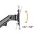 BRATECK ΕΠΙΤΟΊΧΙΑ ΒΆΣΗ LDA33-222 ΓΙΑ ΤΗΛΕΌΡΑΣΗ 23-43" ΈΩΣ 23KG, FULL MOTION