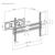 POWERTECH ΕΠΙΤΟΊΧΙΑ ΒΆΣΗ PT-1389 ΓΙΑ ΤΗΛΕΌΡΑΣΗ 37-80", FULL MOTION, 40KG