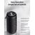 USAMS ΦΟΡΗΤΌ ΗΧΕΊΟ YX008, 10W, BLUETOOTH/3.5MM, 1800MAH, IPX6, ΜΑΎΡΟ