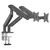 ANDA SEAT MONITOR ARM / STAND A9-2S BLACK DUAL, WEIGHT CAPACITY (PER SCREEN): 2-15KG