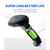 GTCODESTAR BARCODE SCANNER X-9701B, 1D & 2D, ΕΝΣΎΡΜΑΤΟ & ΑΣΎΡΜΑΤΟ, BLUETOOTH, 2000MAH, ΜΑΎΡΟ