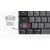 KEYCHRON K3 V3 (K3X-B1) QMK WIRELESS MECHANICAL KEYBOARD RED SWITCH RGB 75% US LAYOUT