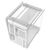 ASUS CASE TUF GAMING GT502 HORIZON MIDDLE ATX WHITE