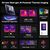 ULEFONE SMARTPHONE ARMOR 28 ULTRA THERMAL, 6.67" & 1.04, 16/1TB, 5G, 10600MAH, IP68/IP69K, ΜΑΎΡΟ