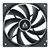 ARCTIC F12 PWM  PACK OF 5PCS - BEST PERFORMANCE/NOISE CASE FAN - 120MM BLACK
