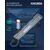 KAKUSIGA USB HUB KSC-1417, 4X ΘΥΡΏΝ, USB 3.0, 5GBPS, USB-C ΣΎΝΔΕΣΗ, ΓΚΡΙ