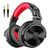 ONEODIO HEADSET STUDIO PRO 10, 6.35MM & 3.5MM ΣΎΝΔΕΣΗ, HI-RES, 50MM, ΜΑΎΡΟ/ΚΌΚΚΙΝΟ