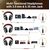 ONEODIO HEADSET STUDIO PRO 10, 6.35MM & 3.5MM ΣΎΝΔΕΣΗ, HI-RES, 50MM, ΜΑΎΡΟ/ΚΌΚΚΙΝΟ