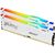 KINGSTON MEMORY KF560C30BWEAK2-64 FURY BEAST WHITE RGB  DDR5, 6000MT/S, 64GB KIT OF 2