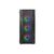 CC-COUGAR CASE MX110 MESH-G RGB TEMPERED GLASS MIDDLE ATX BLACK (4X120MM RGB FANS PREINSTALLED)