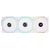 LIAN LI UNI FAN TL-LCD WIRELESS REVERSE 120 WHITE (3PCS & CONTROLLER) CASE FAN