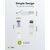 GOOBAY ΒΎΣΜΑ RJ45 65941, CAT 6A UTP, TOOL-FREE, ΛΕΥΚΌ