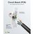 GOOBAY ΒΎΣΜΑ RJ45 65942, CAT 6 UTP, TOOL-FREE, ΛΕΥΚΌ