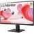 LG MONITOR 24MR400-B.AEU, FLAT IPS, FHD, 23.8", 16:9, 250CD/M2, 1300:1, 5MS, 100HZ, 1920X1080, HDMI/D-SUB/HEADPHONE-OUT, BLACK, 2YW