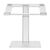 GEMBIRD NOTEBOOK STAND WITH HEIGHT ADJUSTMENT 15 6 SILVER (NBS-D1-02) (GEMNBS-D1-02)