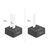 DELOCK DOCKING STATION 64300 ΓΙΑ 2X M.2 NVME SSD, CLONE/ERASE FUNCTION, 20GBPS, ΜΑΎΡΟ