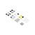 INSTA360 BUTTON STICKER SET - TACTILE BUTTON STICKERS, LOCATE EASIER THE BUTTONS