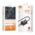 LDNIO ΦΟΡΤΙΣΤΉΣ ΜΟΤΟΣΥΚΛΈΤΑΣ C108 ΜΕ ΚΑΛΏΔΙΟ, USB/USB-C, 60W, ΜΑΎΡΟΣ