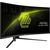 MSI MONITOR GAMING MAG 345CQR, CURVED VA UWQHD, 34", 21:9, 300CD/M2, 100.000.000:1, 1MS, 180HZ, 3440X1440, 2X HDMI/ DISPLAY PORT/ HEADPHONE OUT, BLACK, HAS, 3YW.