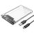 ORICO ΘΉΚΗ ΓΙΑ 2.5" SATA HDD/SSD 2139C3, 5GBPS, ΔΙΆΦΑΝΗ