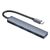 ORICO USB HUB AHC2-4A, 4X ΘΥΡΏΝ, USB 3.0, 5GBPS, USB-C ΣΎΝΔΕΣΗ, ΓΚΡΙ
