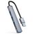 ORICO USB HUB AH-A13, 4X ΘΥΡΏΝ, USB 3.0, 5GBPS, USB ΣΎΝΔΕΣΗ, ΓΚΡΙ