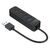 ORICO USB HUB TWU32-4A, 4X ΘΥΡΏΝ, USB 3.0, 5GBPS, USB ΣΎΝΔΕΣΗ, ΜΑΎΡΟ