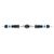 POWERTECH ΑΔΙΆΒΡΟΧΟΣ ΣΎΝΔΕΣΜΟΣ RJ45 CAB-N427, CAT 6, IP68, ΜΑΎΡΟΣ