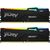 KINGSTON MEMORY KF568C34BBEAK2-32 FURY BEAST DDR5, 6800MT/S, BLACK RGB, 32GB, KIT