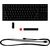 HYPERX ALLOY ORIGINS CORE PBT HX AQUA MECHANICAL TENKEYLESS GAMING KEYBOARD (US LAYOUT) - BLACK - 639N9AA
