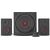 GENESIS GAMING SPEAKERS HELIUM 610BT, 60W RMS, 2.1 BLACK WIRED REMOTE CONTROL (NCS-1408) (GNSNCS-1408)