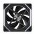 LIAN LI UNI FAN SL 120 V2 REVERSE BLADE SL120V2 BLACK - ARGB PWM CASE FAN (1PCS) NO CONTROLLER