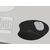 DELOCK MOUSEPAD 12040 ΜΕ GEL ΣΤΉΡΙΓΜΑ ΚΑΡΠΟΎ, 230 X 202MM, ΜΑΎΡΟ