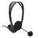 ESPERANZA HEADPHONES ΜΕ ΜΙΚΡΌΦΩΝΟ SCHERZO EH102, 2X 3.5MM, 2.5M, ΜΑΎΡΑ