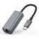 POWERTECH CONVERTER USB TYPE-C ΣΕ ETHERNET RJ45 PTH-044, 1000MBPS, ΓΚΡΙ