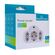 POWERTECH ΑΝΤΆΠΤΟΡΑΣ ΡΕΎΜΑΤΟΣ PT-816, 1X SCHUKO, 2X EURO, 16A, ΛΕΥΚΌΣ